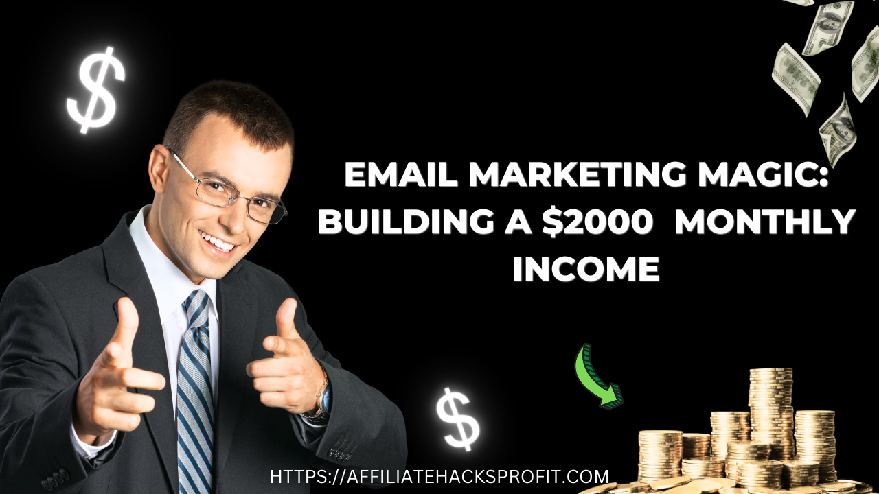 Email Marketing Magic: Building A $2000 Monthly Income Stream