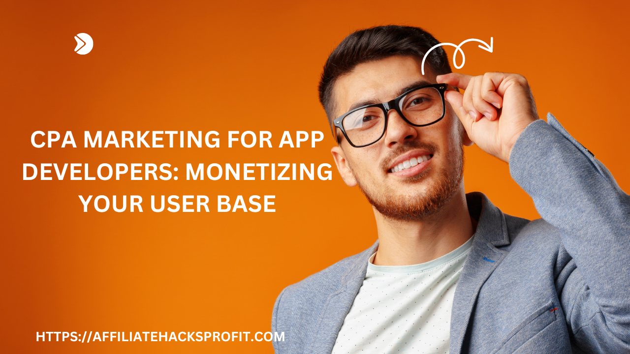 CPA Marketing for App Developers: Monetizing Your User Base