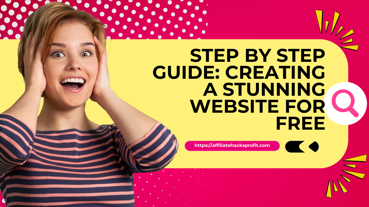 Step-by-Step Guide: Creating a Stunning Website for Free