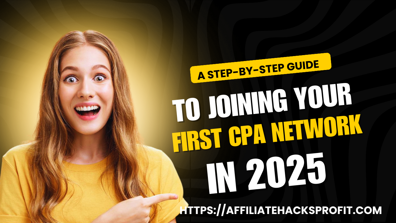 A Step-by-Step Guide to Joining Your First CPA Network In 2025