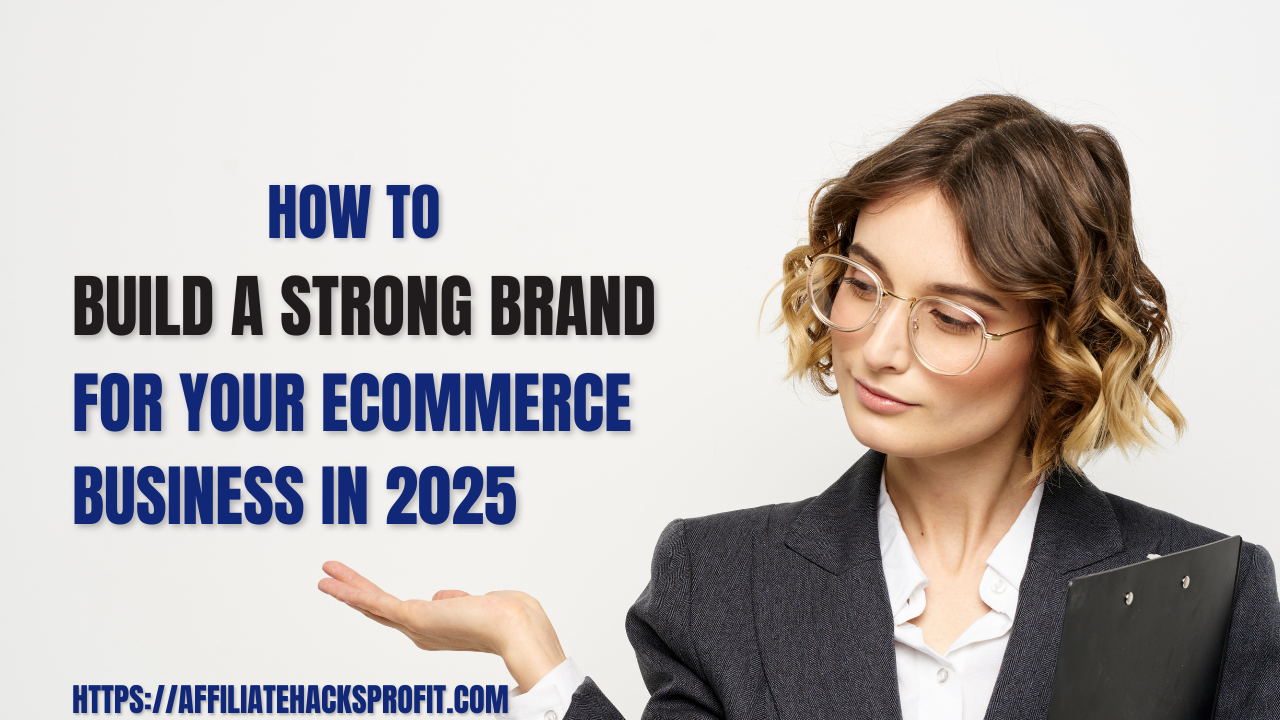 How to Build a Strong Brand for Your Ecommerce Business In 2025