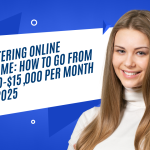 Mastering Online Income: How to Go from $100 to $15,000 per Month in 2025