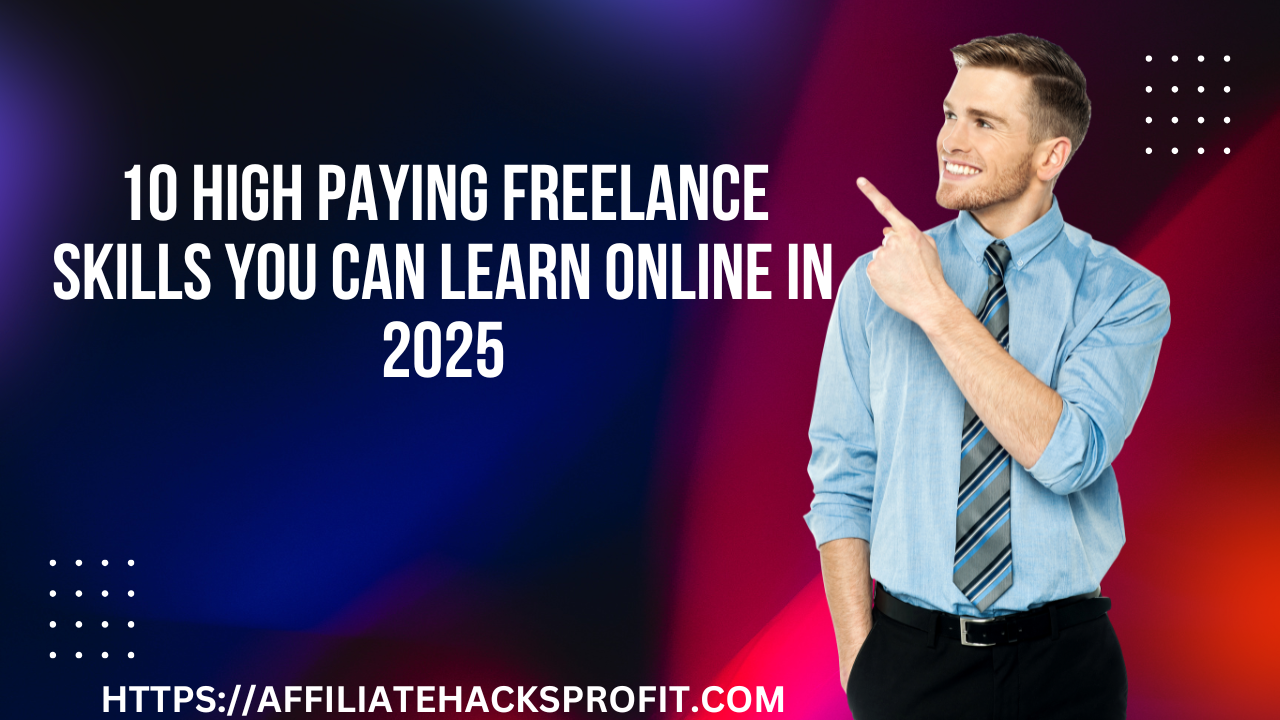 10 High-Paying Freelance Skills You Can Learn Online in 2025